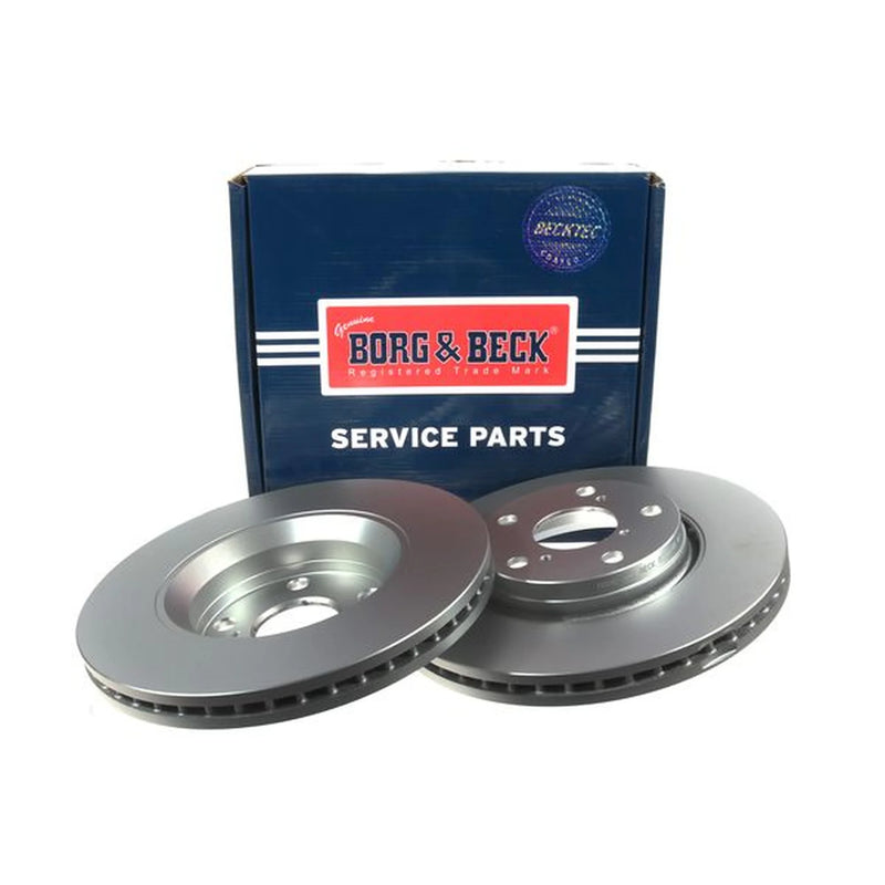 Borg & Beck Front & Rear Brake Discs & Pads fits Toyota Avensis 2008-2018