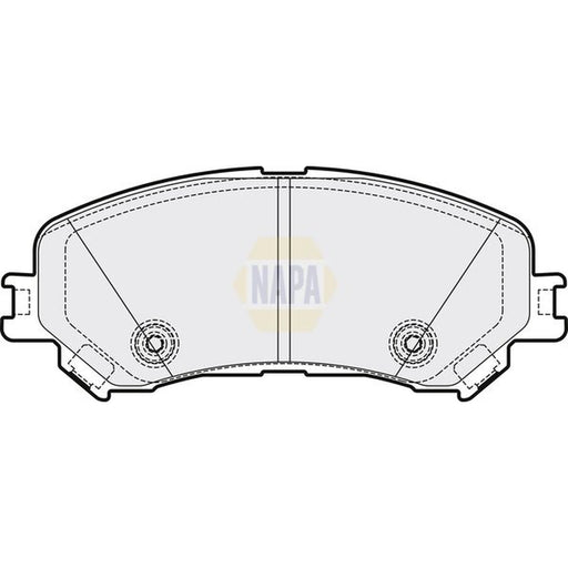 NAPA Front Brake Pad Set NBP1885