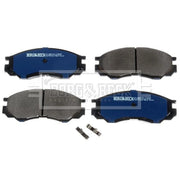 Borg & Beck Front Brake Discs & Pads fits Mitsubishi Eclipse III 1999-2005 2.4