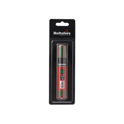 Hultafors Dry Marker Refill Green (10) Blister Pack Hultafors - Dynamic Drive