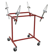 Sealey Alloy Wheel Painting/Repair Stand 4 Wheel Capacity MK71 Sealey - Dynamic Drive