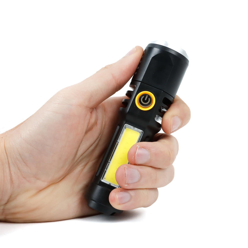 Lesiurewize Rechargeable Adjustable Beam LED Torch Leisurewize - Dynamic Drive