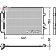 Denso Air Conditioning Condenser DCN23040