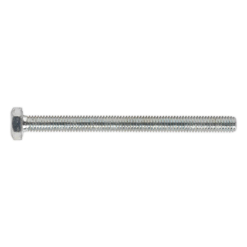 Sealey HT Setscrew M6 x 75mm 8.8 Zinc Pack of 50 SS675 Sealey - Dynamic Drive