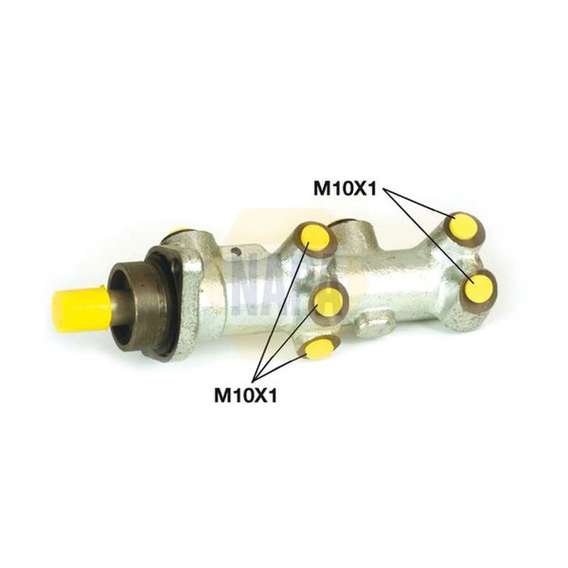 NAPA Brake Master Cylinder Hydraulic Assembly fits Citroën Relay I 1994-2002
