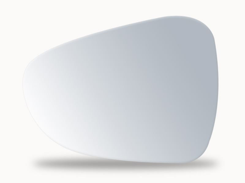 Summit Stick-On Standard Mirror Glass fits Citroen C5 08 on LHS Summit - Bars 4 Cars