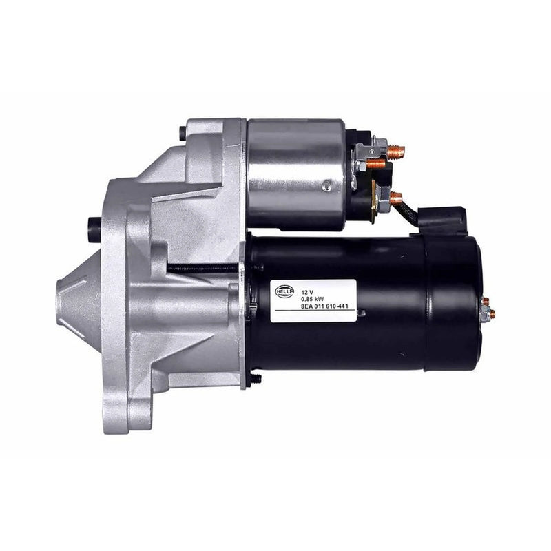 Hella Starter Motor 12V 1.1kW 9 Teeth fits Citroën Ax 1986-1998 1.3 1.4