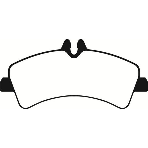 Abtex Rear Brake Pad Set fits Mercedes-Benz Sprinter 4,6-T 2006-2018