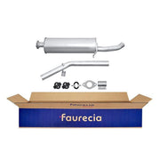 Hella End Silencer Rear fits Nissan Pick Up 1986-1998 2.4 2.5 2.7