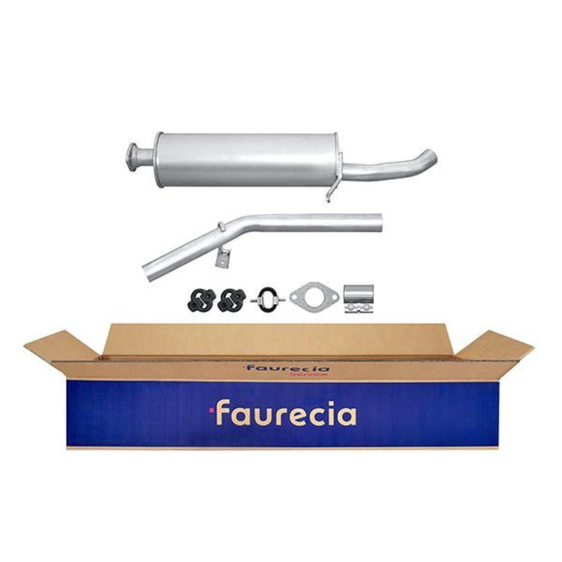Hella End Silencer Rear fits Nissan Pick Up 1986-1998 2.4 2.5 2.7