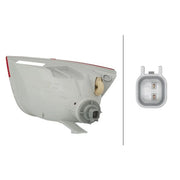 Hella Reverse Light P21W 12 V Ford Left fits Ford Focus I 1998-2004