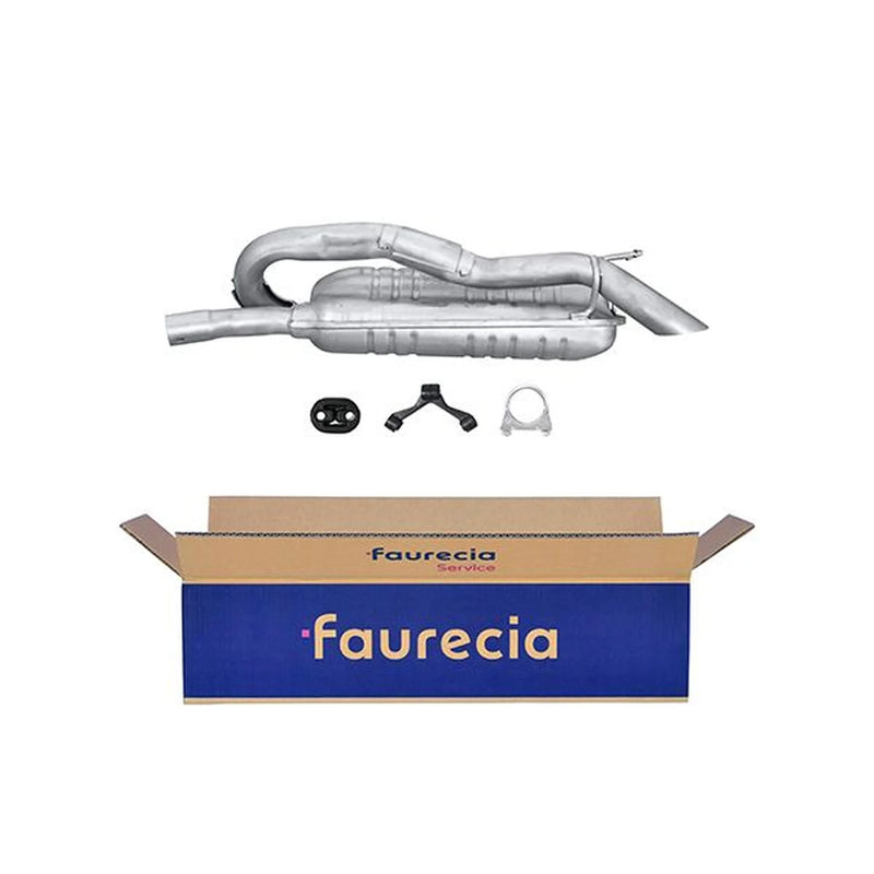 Hella End Silencer Rear fits Fiat Brava 1995-2001 1.6