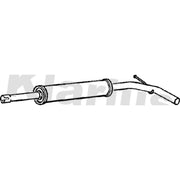 Klarius Box With Centre Pipe Centre fits VW Polo 1999-2001 1.4