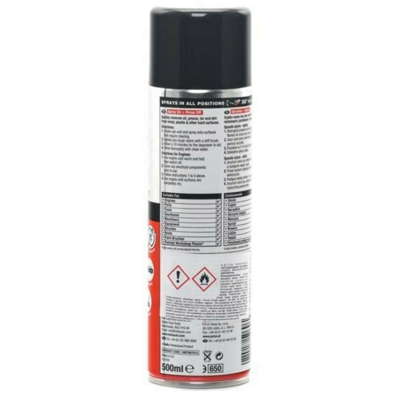 Holts Engine & Parts Degreaser Aerosol - 500ml Holts - Dynamic Drive