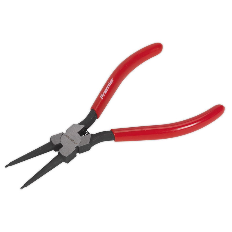 Sealey Circlip Pliers Internal Straight Nose 180mm AK84544 Sealey - Dynamic Drive