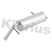 Klarius Box With Tail Pipe Rear fits Citroën C3 Picasso 2008-2015 1.4 1.6