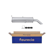Hella End Silencer Rear fits Citroën Zx 1993-1997 1.9