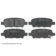 Blue Print Front & Rear Brake Discs & Pads fits Nissan Elgrand 2002-2010 3.5