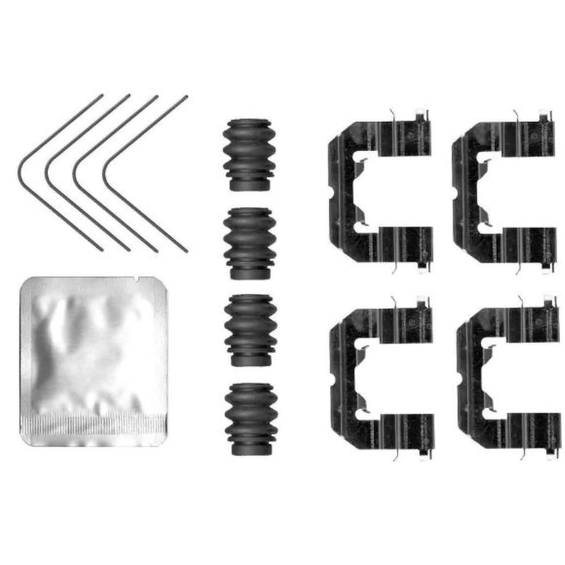Mintex Brake Pad Accessory Fitting Kit Front fits Hyundai Accent V 2018 on 1.4