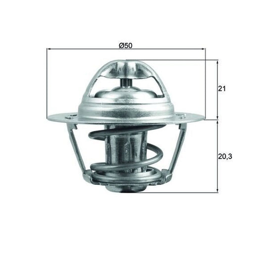 Mahle Thermostat,Coolant fits Renault Clio III 2006-2014 2.0