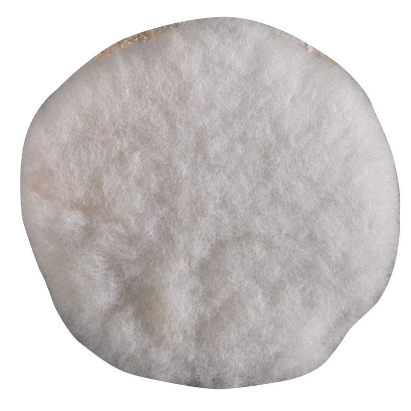 Draper Hook and Loop Lambs Wool Polishing Bonnets, 125mm 71951 Draper - Dynamic Drive