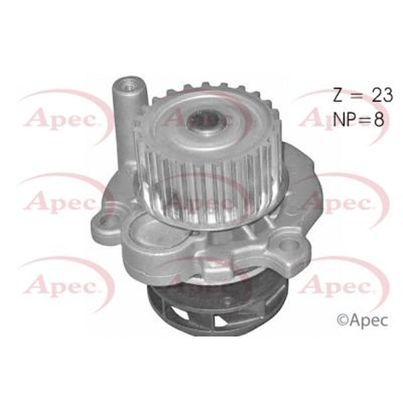 Apec Engine Cooling Water Pump fits Audi A3 1996-2003 1.8