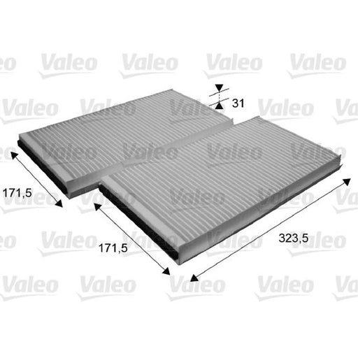 Valeo Cabin Air Filter (Pollen Filter) 698863