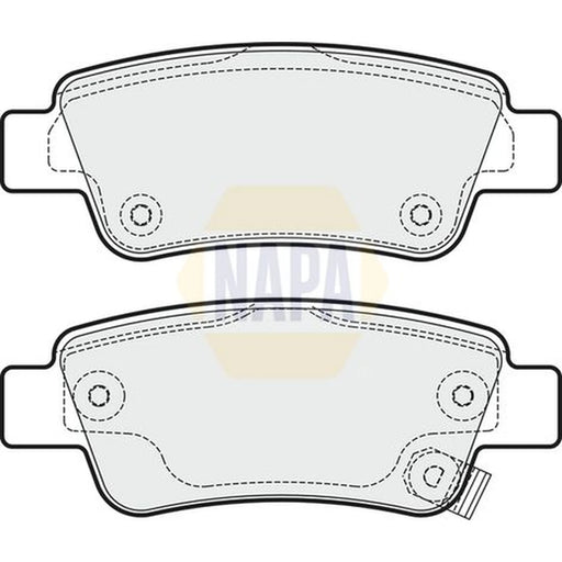 NAPA Rear Brake Pad Set NBP1612