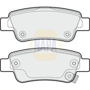 NAPA Rear Brake Pad Set fits Honda Cr-V III 2007-2012 2.2