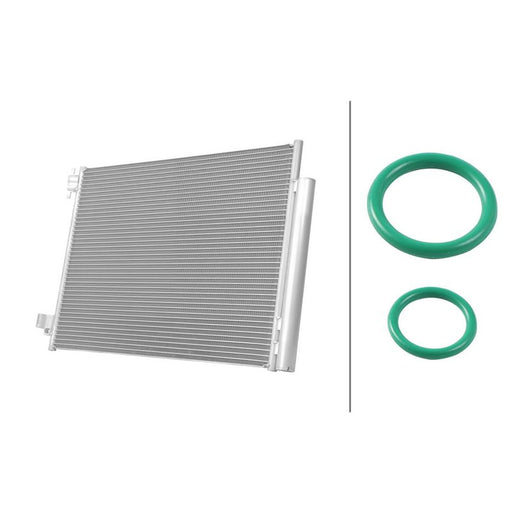 Hella Air Conditioning Condenser fits Dacia Duster SUV 2015-2018 1.6