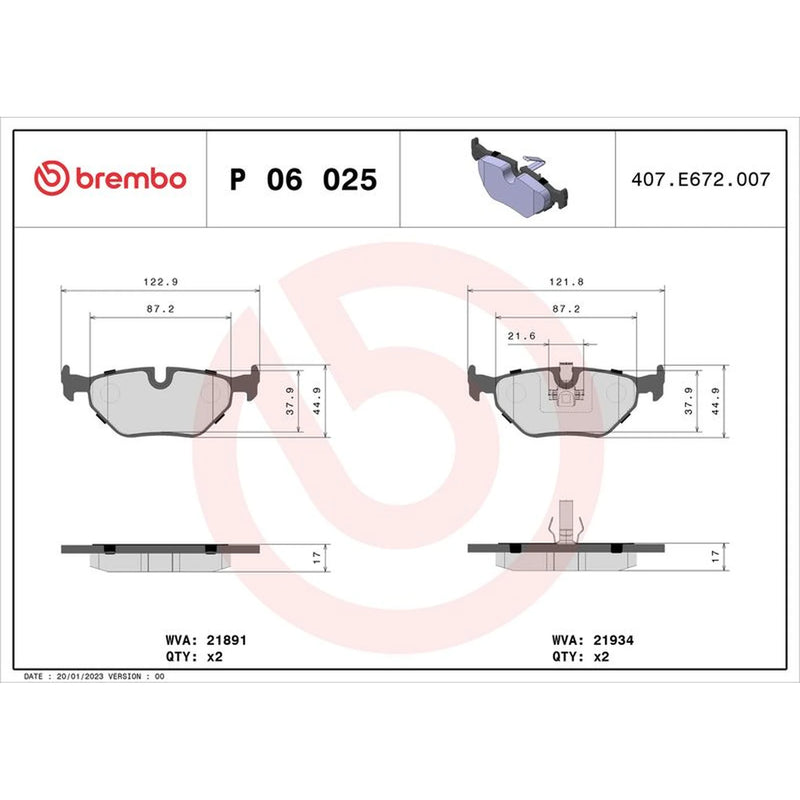 Brembo Front & Rear Brake Discs & Pads fits BMW Z4 Roadster 2002-2009