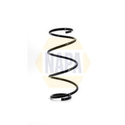 NAPA Front Suspension Coil Spring fits Renault Clio III 2005-2014 1.4 1.6