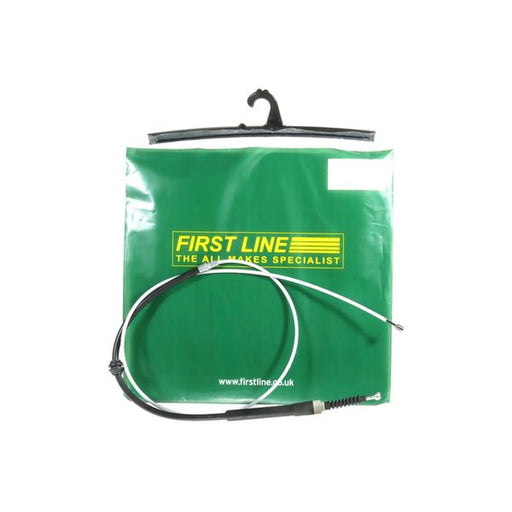 First Line Handbrake Cable Left Rear fits VW Caddy Alltrack IV 2015-2020 2.0