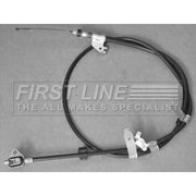 First Line Handbrake Cable Left Rear fits Toyota Verso 2009-2018 1.6 1.8 2.0 2.2