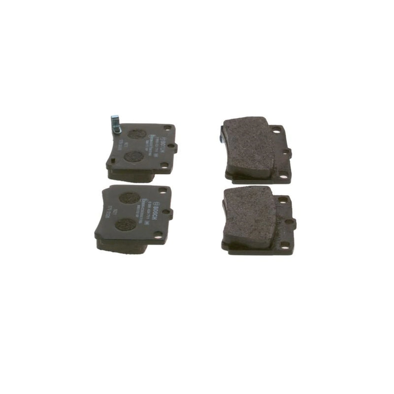 Bosch Front & Rear Pads fits Mitsubishi Pajero Sport II 2008 on 2.5