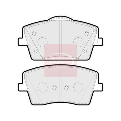 Apec Front Brake Pad Set PAD2249