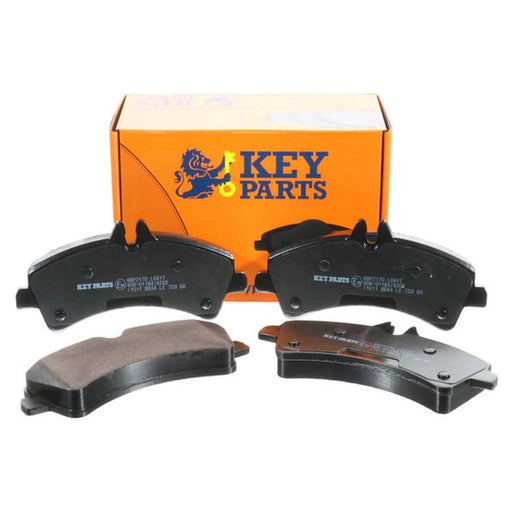 Key Parts 4 x Rear Brake Pad Set fits Mercedes-Benz Sprinter 4,6-T 2006-2018