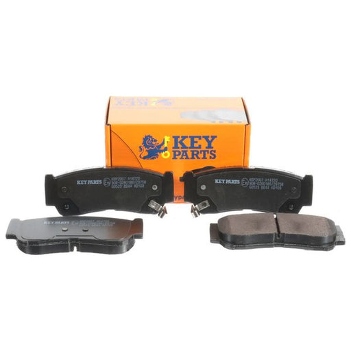Key Parts 4 x Rear Brake Pad Set fits Hyundai H-1 2000-2004 2.5