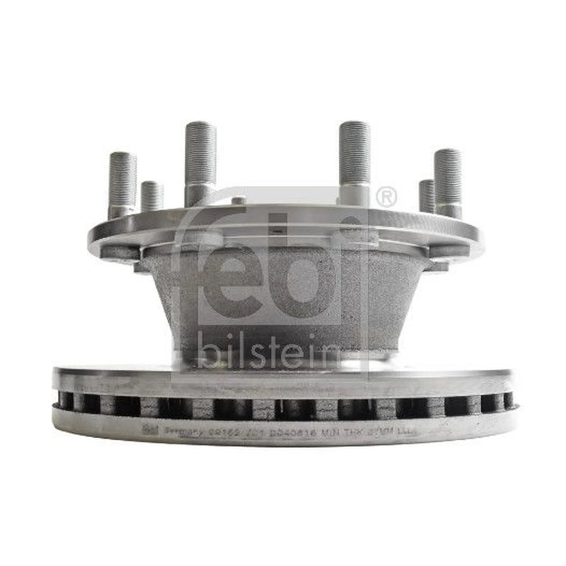 Febi 2 x Internally Vented Front Brake Discs 29162-x2