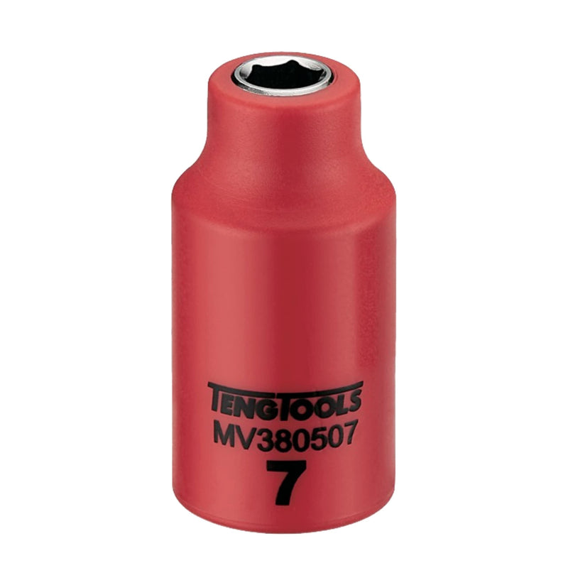 Teng Tools 3/8" Insulated Socket 7mm Teng Tools - Dynamic Drive