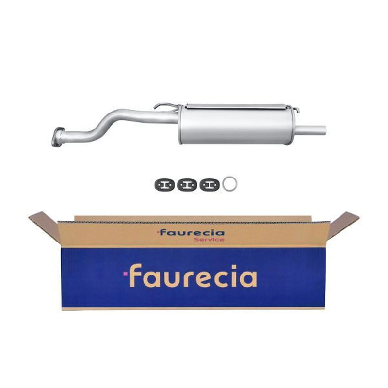 Hella End Silencer Rear fits Honda Concerto 1989-1995 1.6