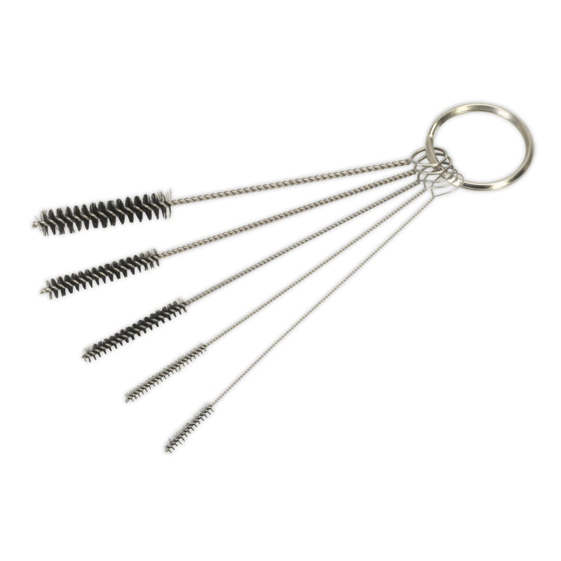 Sealey Spray Gun Cleaning Mini Brush Set 5pc BSGC4 Sealey - Dynamic Drive