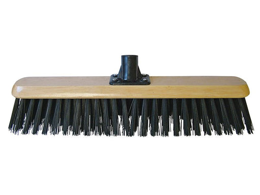 Faithfull PVC Platform Broom Head 450mm (18in) Threaded Socket Faithfull - Dynamic Drive