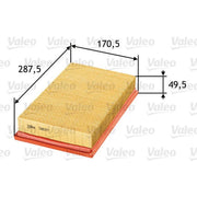 Valeo Engine Air Filter 585117