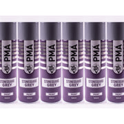 6 x PMA Professional Stone Guard Grey 500ml Spray Paint High Coverage PMA - Dynamic Drive