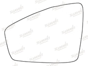 Summit Stick-On Standard Mirror Glass fits Volkswagen Tiguan 16 on LHS Summit - Bars 4 Cars