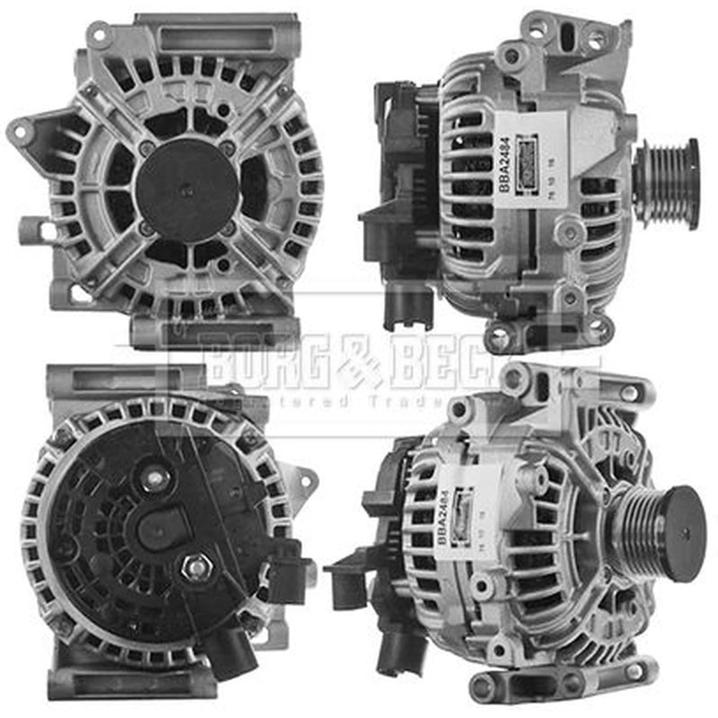 Borg & Beck Car Alternator 12V fits Mercedes-Benz E-Class 2002-2008