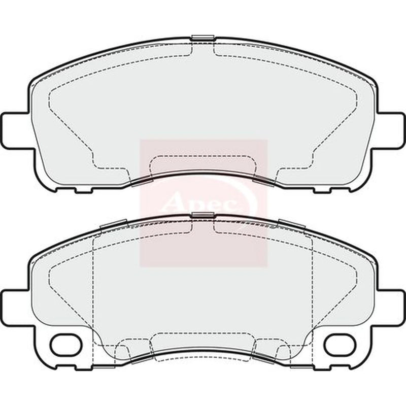 Apec Brake Pad Set PAD1691