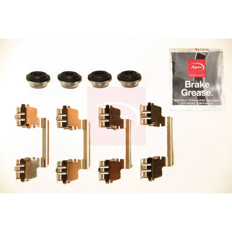Apec Brake Pad Accessory Fitting Kit Rear fits Chrysler 300C 2004-2023 3.0 3.5