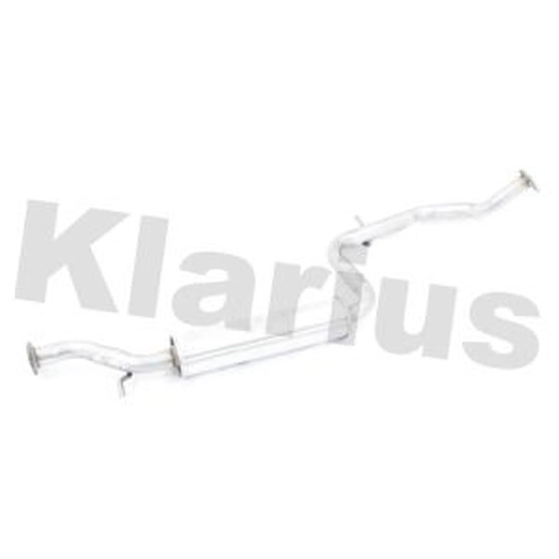 Klarius Box With Centre Pipe Centre fits Mitsubishi Space Star 1998-2004 1.6 1.8